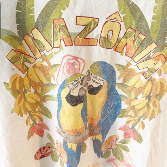 Farm Rio Amazonia Graphic Tee Size S - Picture 2 of 5
